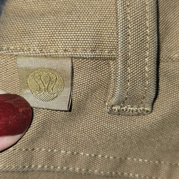 Lululemon Mens Tan Straight-Leg Pants Size 34 - Picture 3 of 6